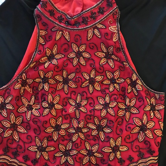 Silk Floral Top from India - Picture 1 of 1